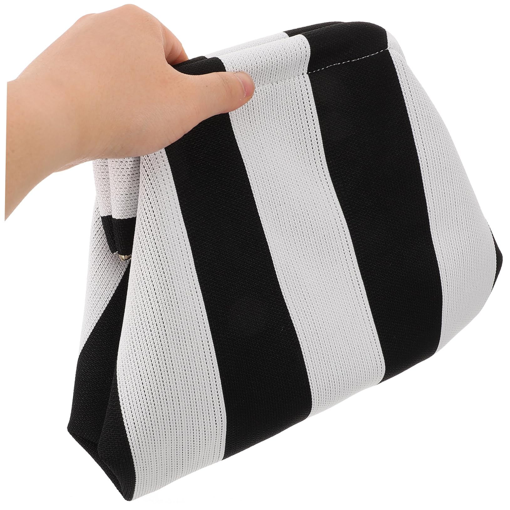 Kosmetiktasche Damen Gestreift, Tragbare Reisekosmetiktasche aus Polyester