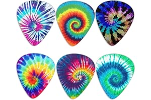 6 Pack Grateful Dead Guitar Picks Plectrums