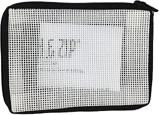 Alice Peterson Stitch & Zip Needlepoint Coin/Credit Card Case Kit - SZ100 Blank Black Backing