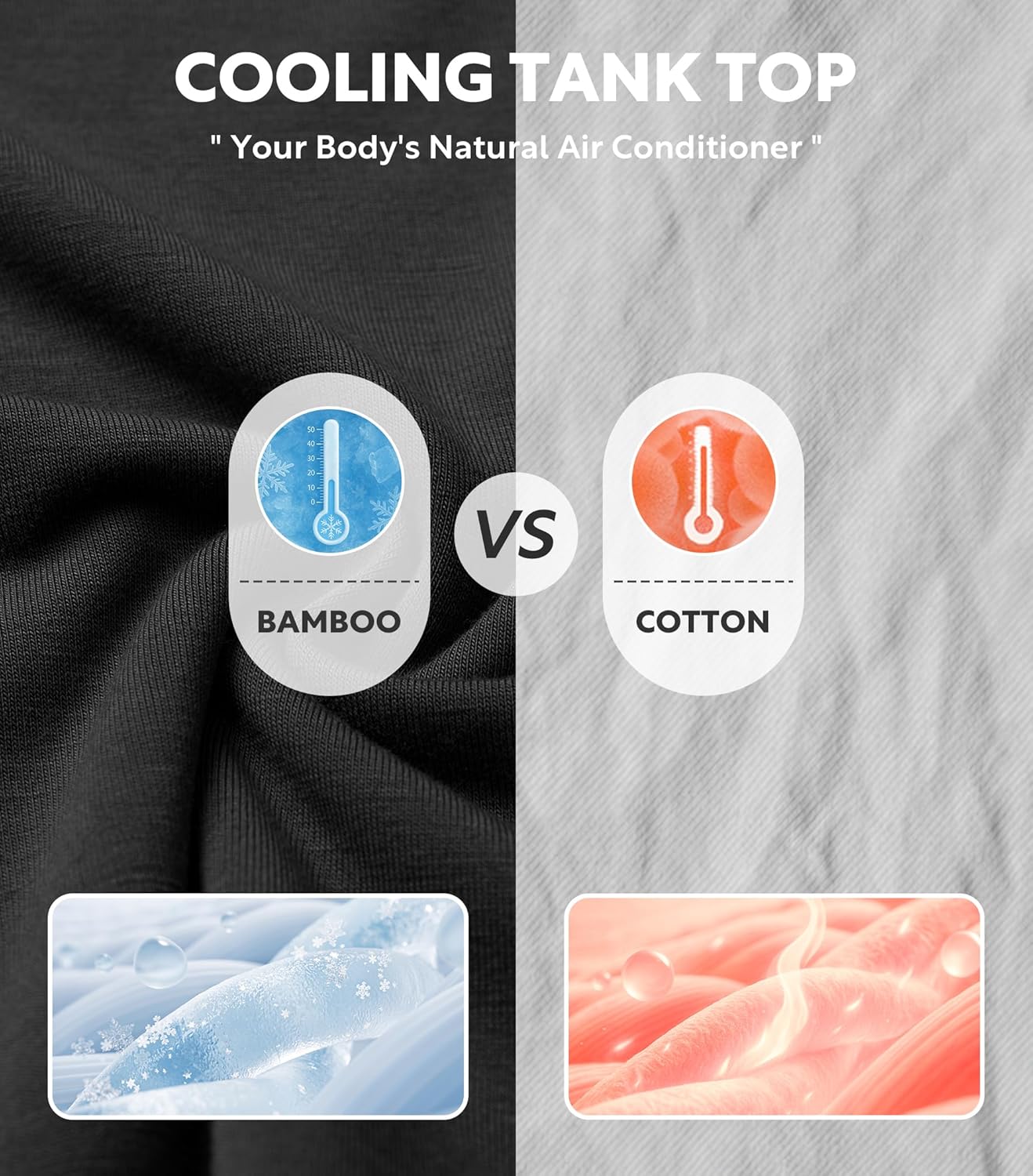 DAVID ARCHY Camisole Tops for Women Bamboo Rayon Soft Breathable Women's Undershirts 3 Pack Layering, Lounge, Sleepwear - Image 3