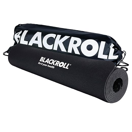BLACKROLL® MAT (65 x 185 cm), rutschfeste Fitnessmatte für gelenkschonendes Training