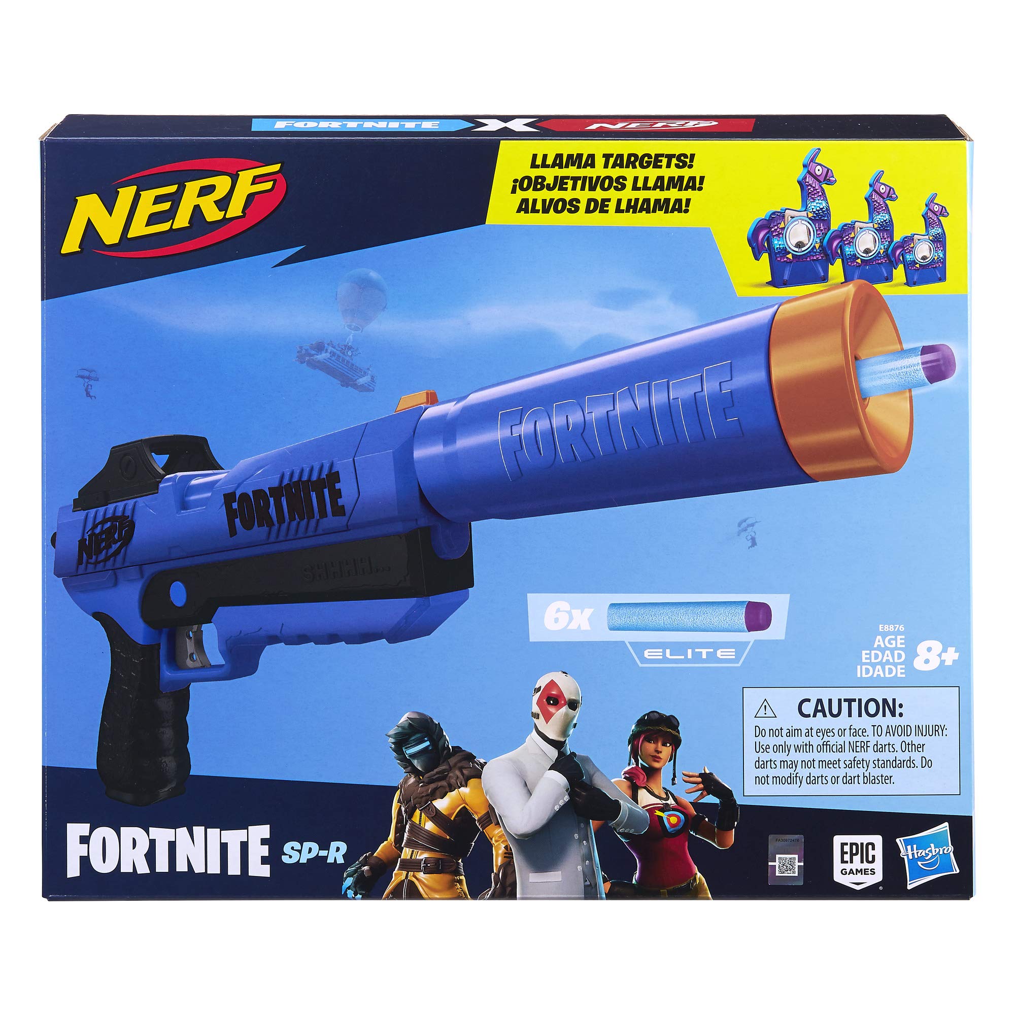 Lança Dardo, Nerf, Fortnite Sp R, Azul, Pacote de 1 | Amazon.com.br