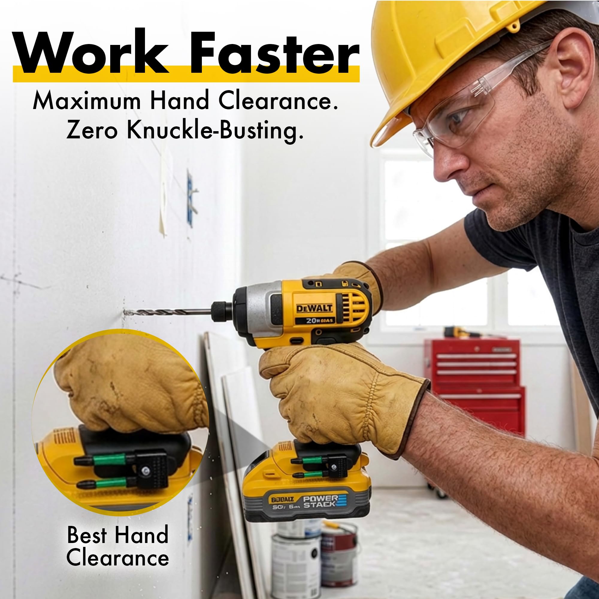 Magnetic Drill Bit Holder for DEWALT 20V - 2 Pack -6