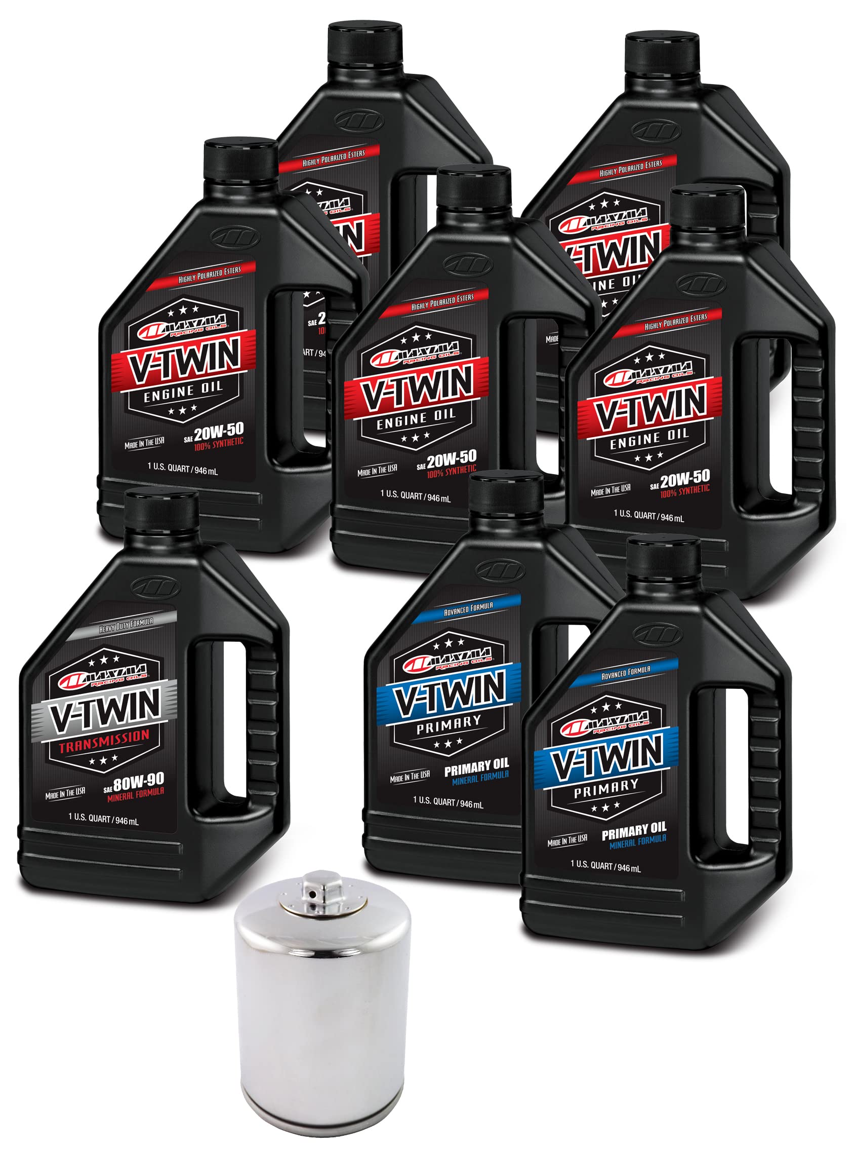 Amazon | Maxima Racing Oils 90-129018C クロム ミルウォーキーエイト 