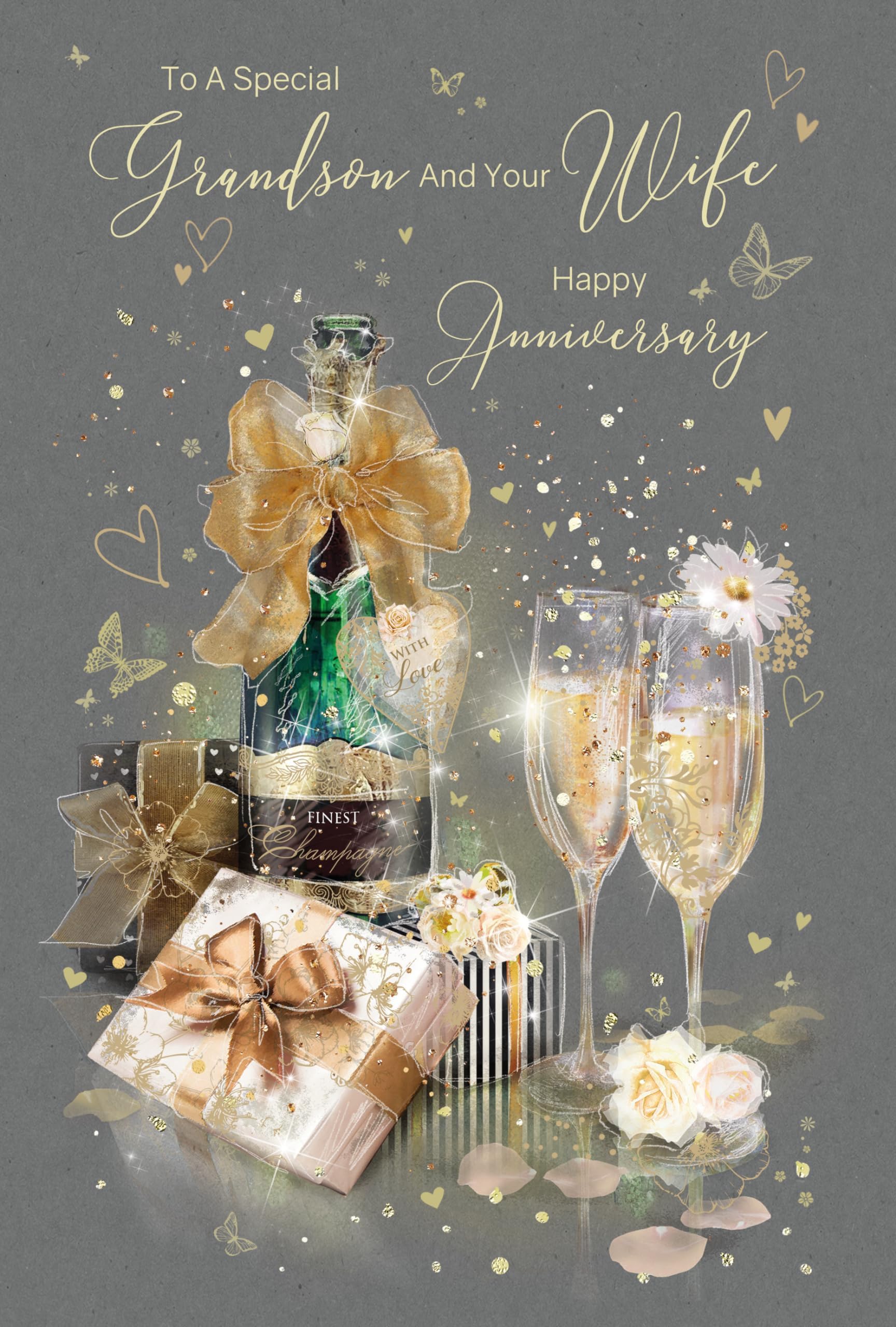 Cherry Orchard 100th Happy Birthday Card For Hi With Cake Design Gold Foiling Detail Fro The - View #8
