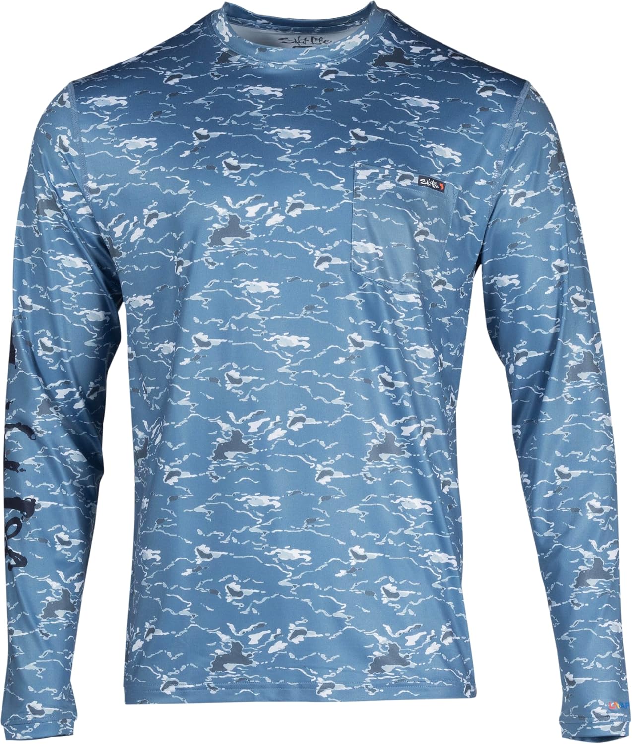 Salt Life Men's Tactical Camo Short Sleeve Performance Fit Shirt