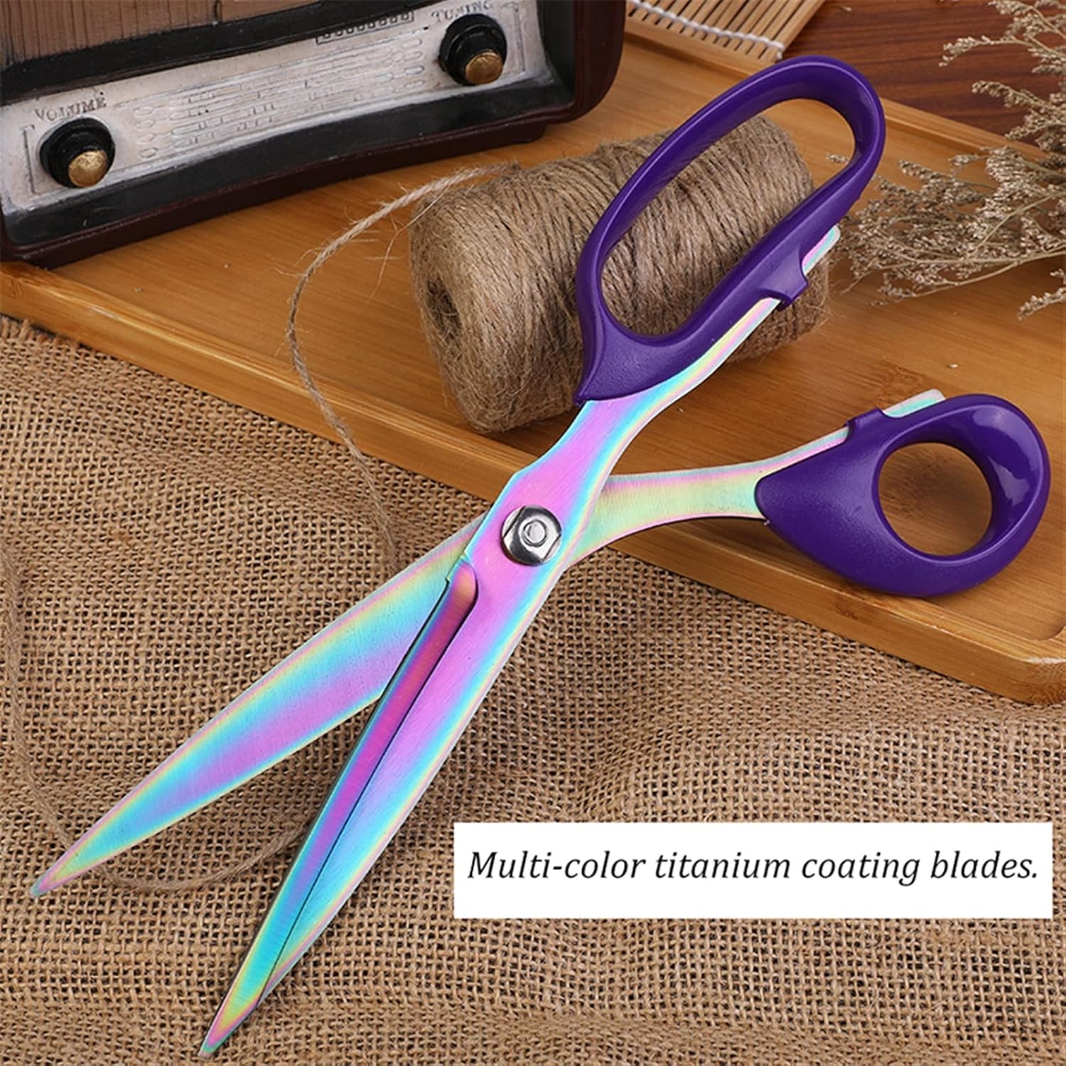 INLIMA Gardening Scissors Tailor Scissors for Fabric Cutter Needlework Embroidery Stainless Steel Tailoring Sewing Dressmaking (Color : Type2)