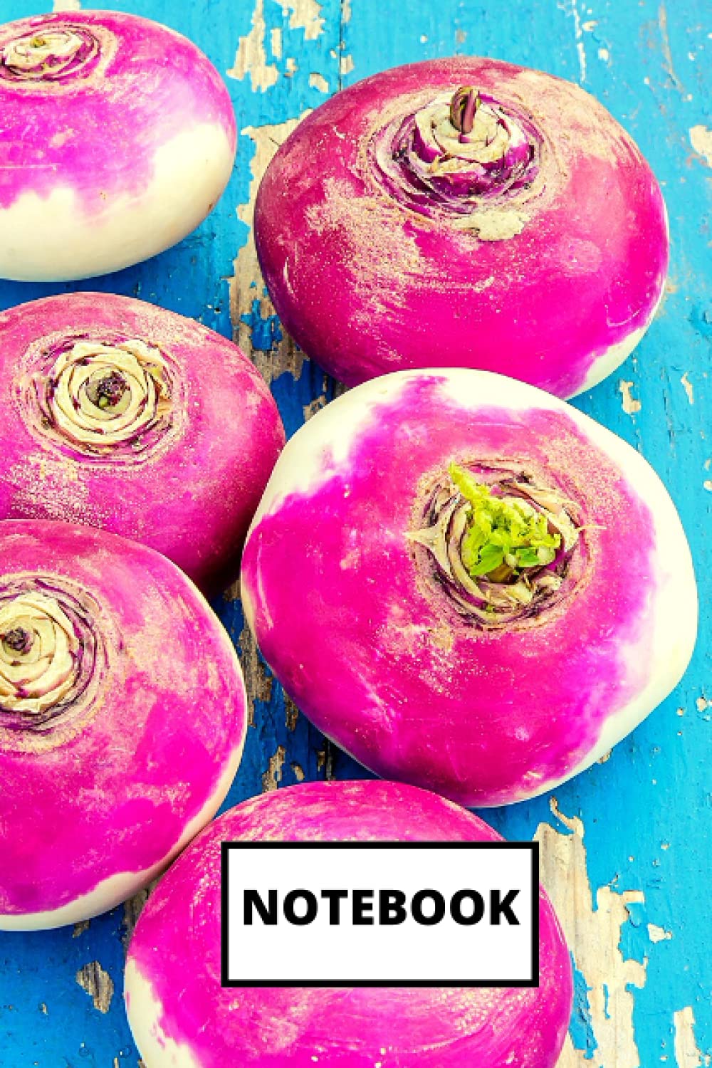 Notebook: Turnip Cover Design (Student gifts For Summer), 120 Pages 6 x 9 Inches Lover Of Organizing And Tracking Lined Notebook