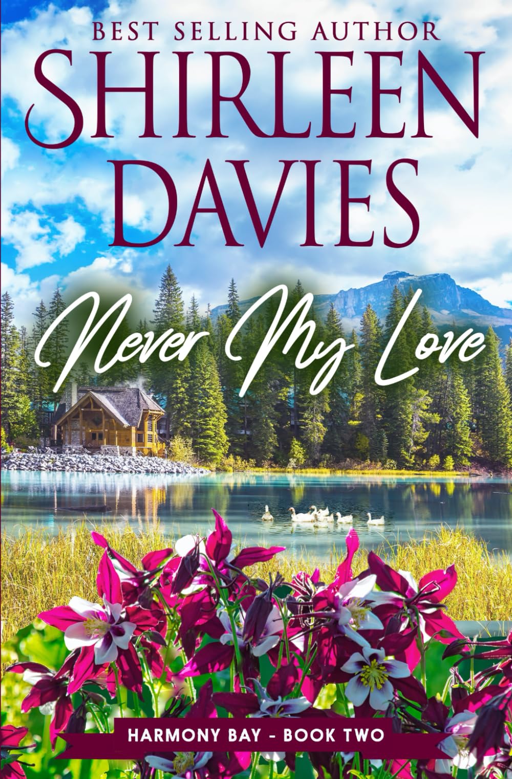 Never My Love: A Contemporary Clean and Wholesome Second Chance Small Town Romance (Harmony Bay)
