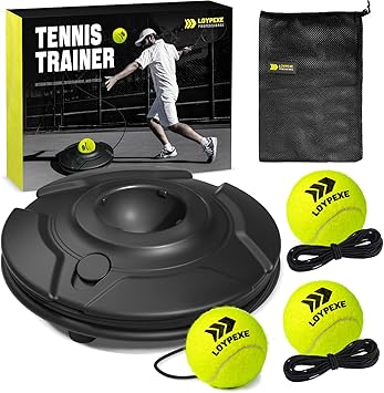 Tennis Trainer Set Tennis Practice Rebounder with String Solo Tennis Trainer Practice Equipment