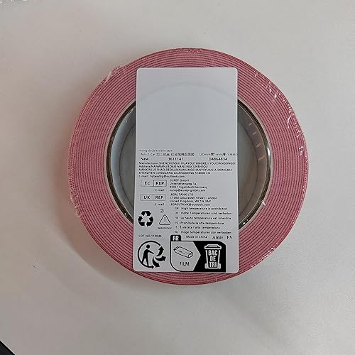 Miniatura 9 de Cinta de doble cara mejorada 2023 resistente, extra gruesa de 0.04 pulgadas, cinta de montaje adhesiva fuerte impermeable para tiras colgantes de