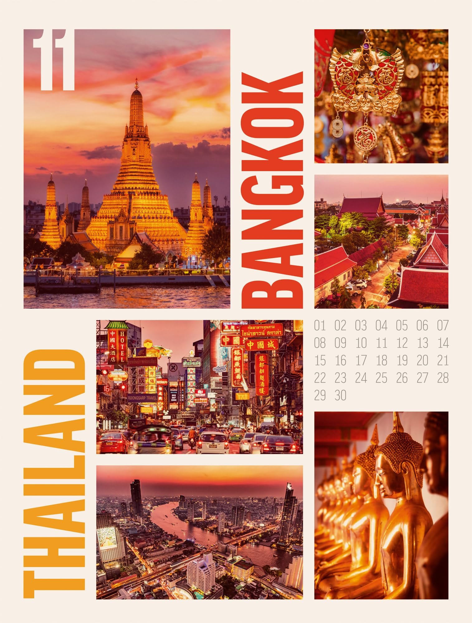 Cities of the World Kalender 2027 | Atmosphärischer Reise-Kalender im großen Hochformat (50x66 cm) | Weltweite Metropolen in Bildcollagen, Bucket-List