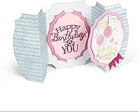 Vista 3 de Sizzix Thinlits 660368 - Juego de troqueles de Jen Long, 3 unidades, multicolor, talla única