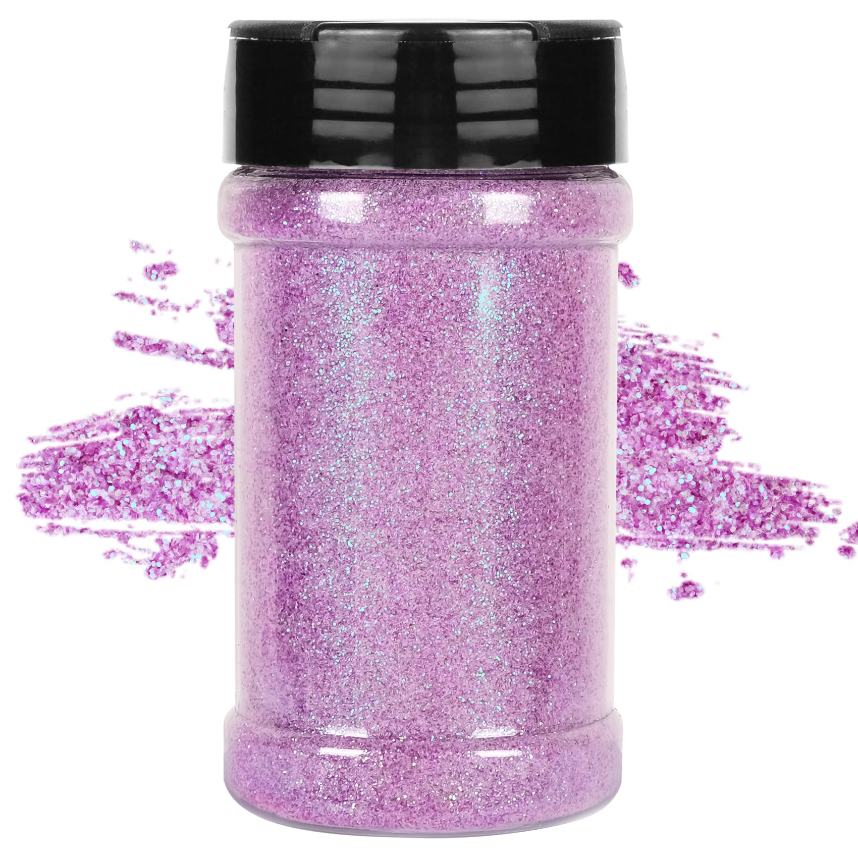 Photo 1 of ***25% LEFT** TORC Iridescent Lilac Fine Glitter 4 oz Glitter Powder for Tumblers Resin Crafts Slime Cosmetic Nail Painting Festival Decoration