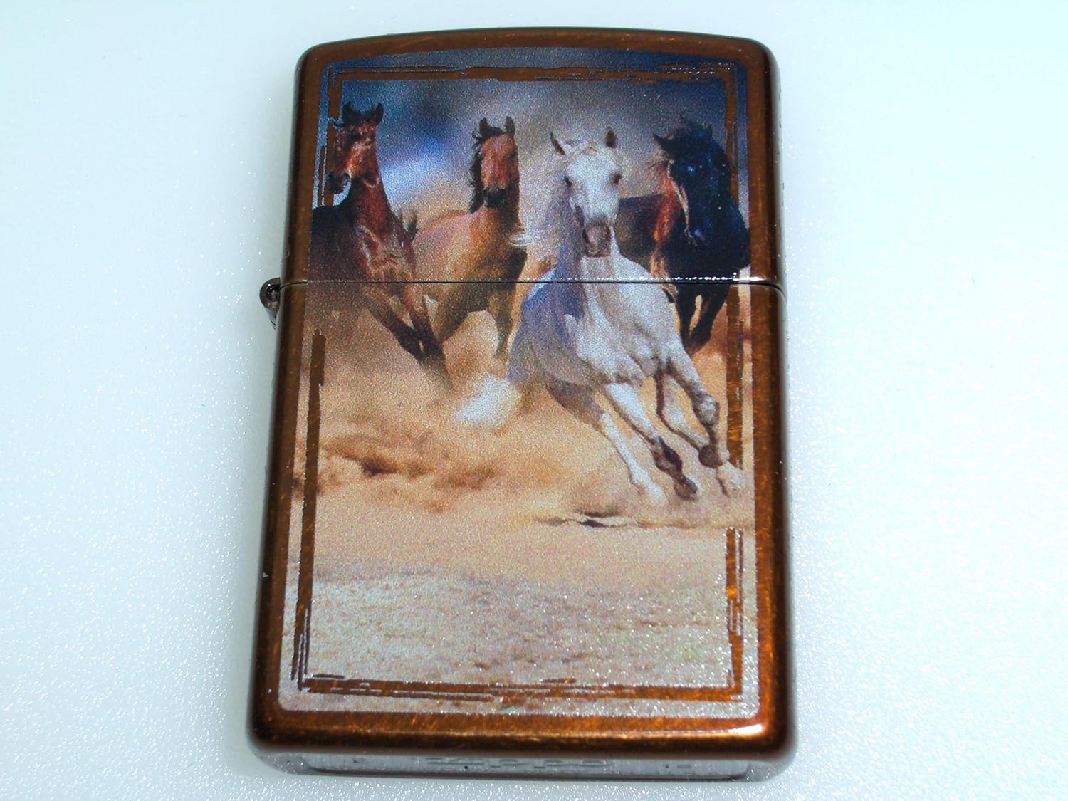 Zippo Horses Stampede Toffee Lighter Health & Household
