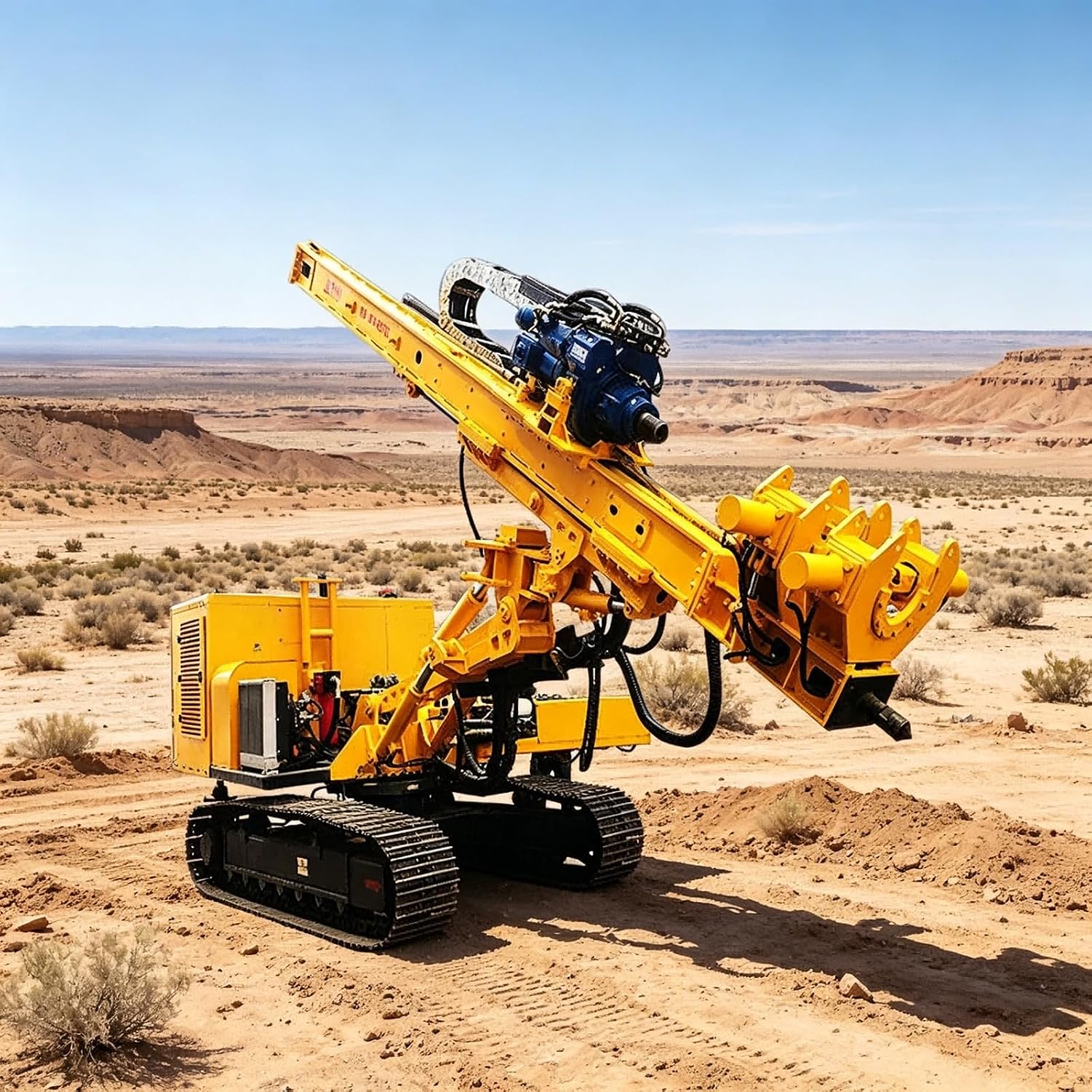 50-1000M Deep Water Well Drilling Rig with Down-The-Hole Rotary System for Core Exploration, Geological Survey and Farm Irrigation Wells