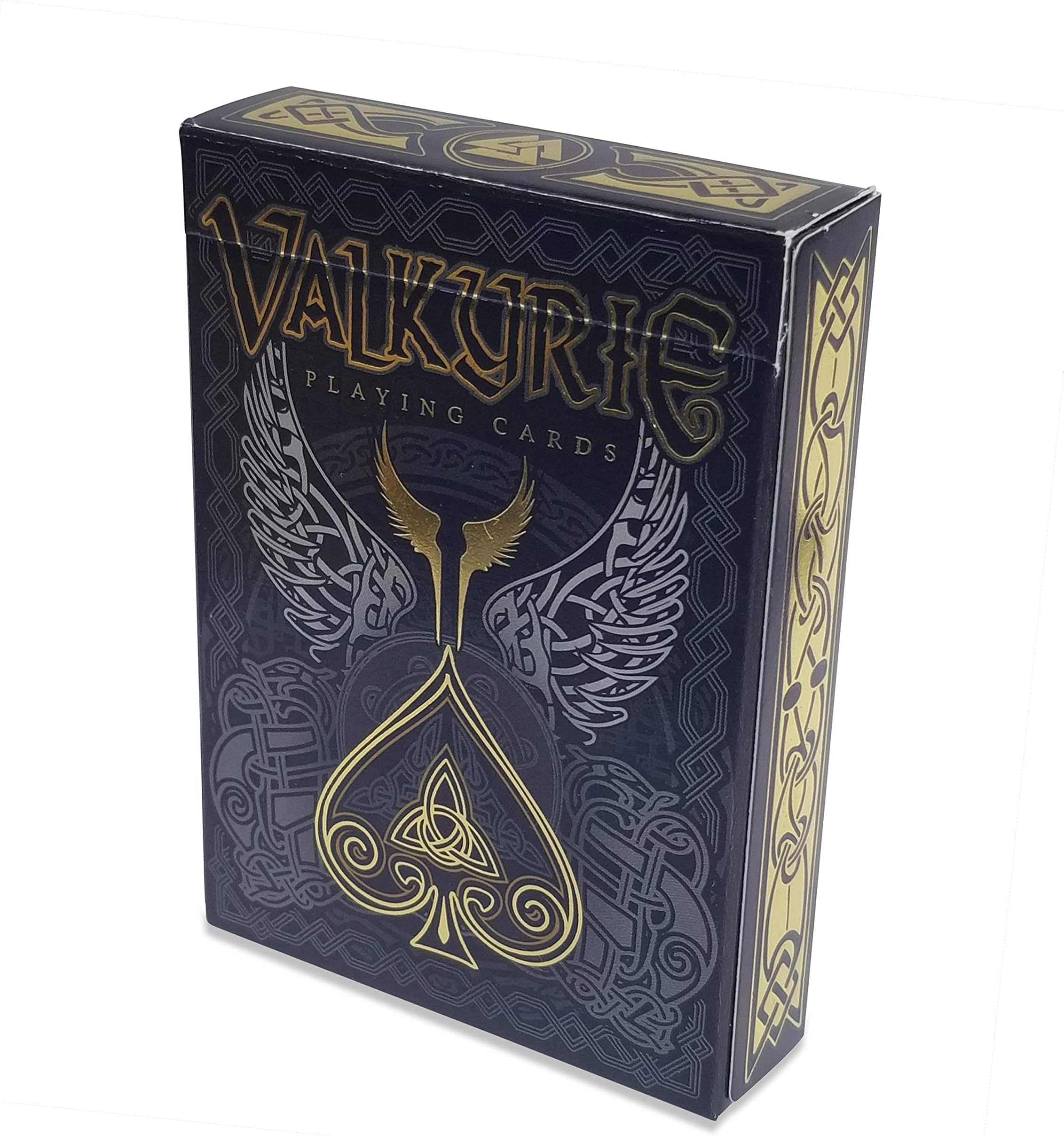 Valkyrie Playing Cards by Gent Supply - Gold, Silver & Black Edition