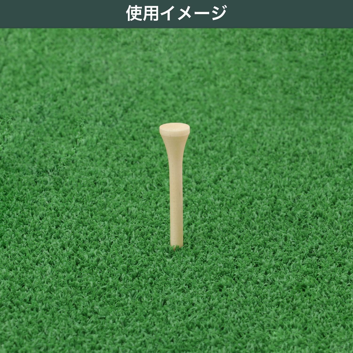 Tabata Golf Tee Regular Tee Wood Tee Regular Pro Slim Regular 55mm