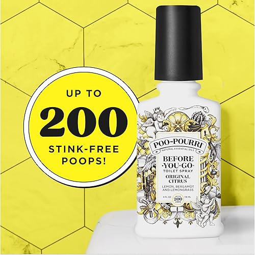 Miniatura 41 de Poo-Pourri Before-You-go Toilet Spray, 2 Fl Oz, Original Citrus Scent, 2 Fl Oz