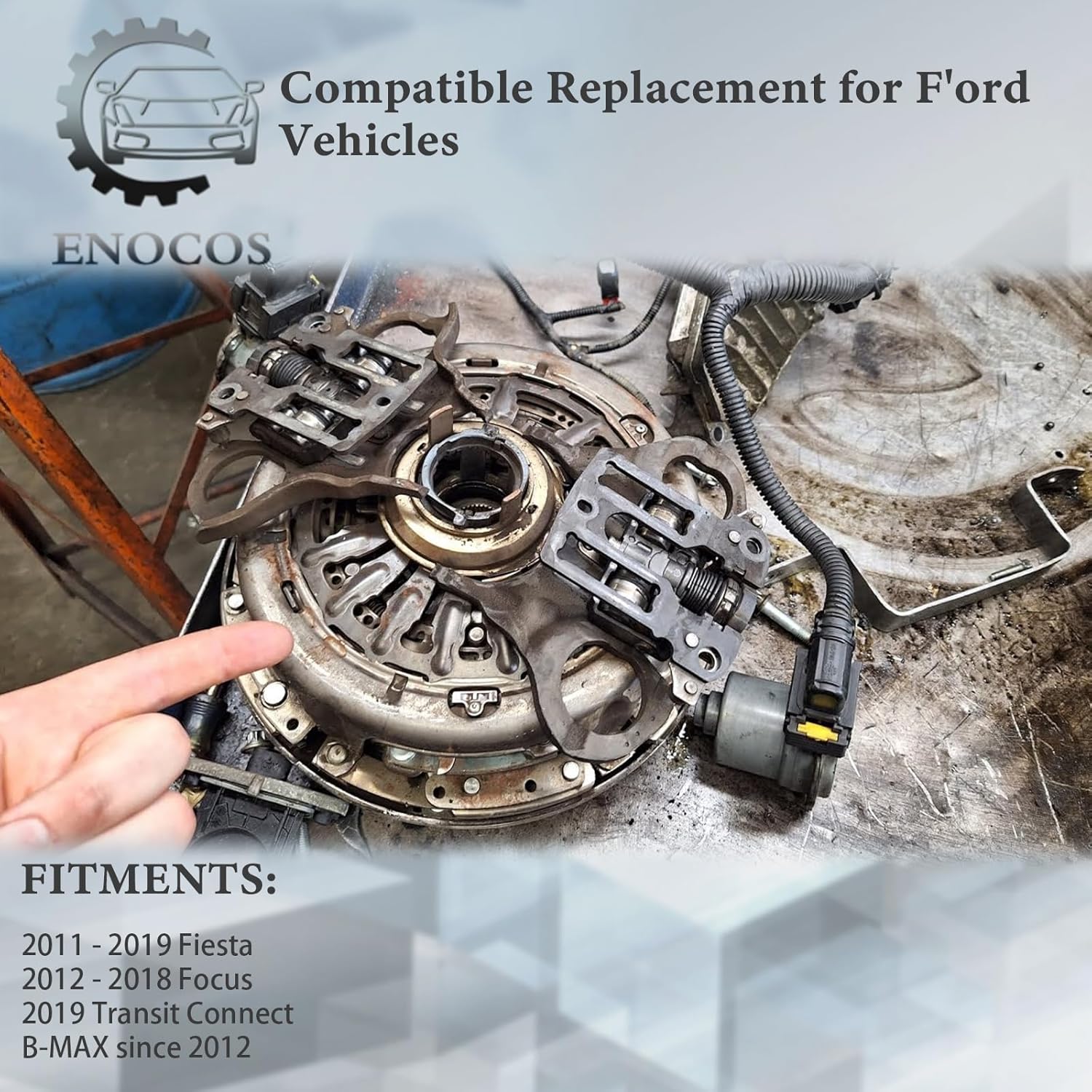 DPS6 Dual Clutch Transmission DSG Remover Installer Tool Kit Compatible with F'-ord 2011-2019 Fiesta 2012-2018 Focus 2019 Transit Connect B-MAX Since 2012