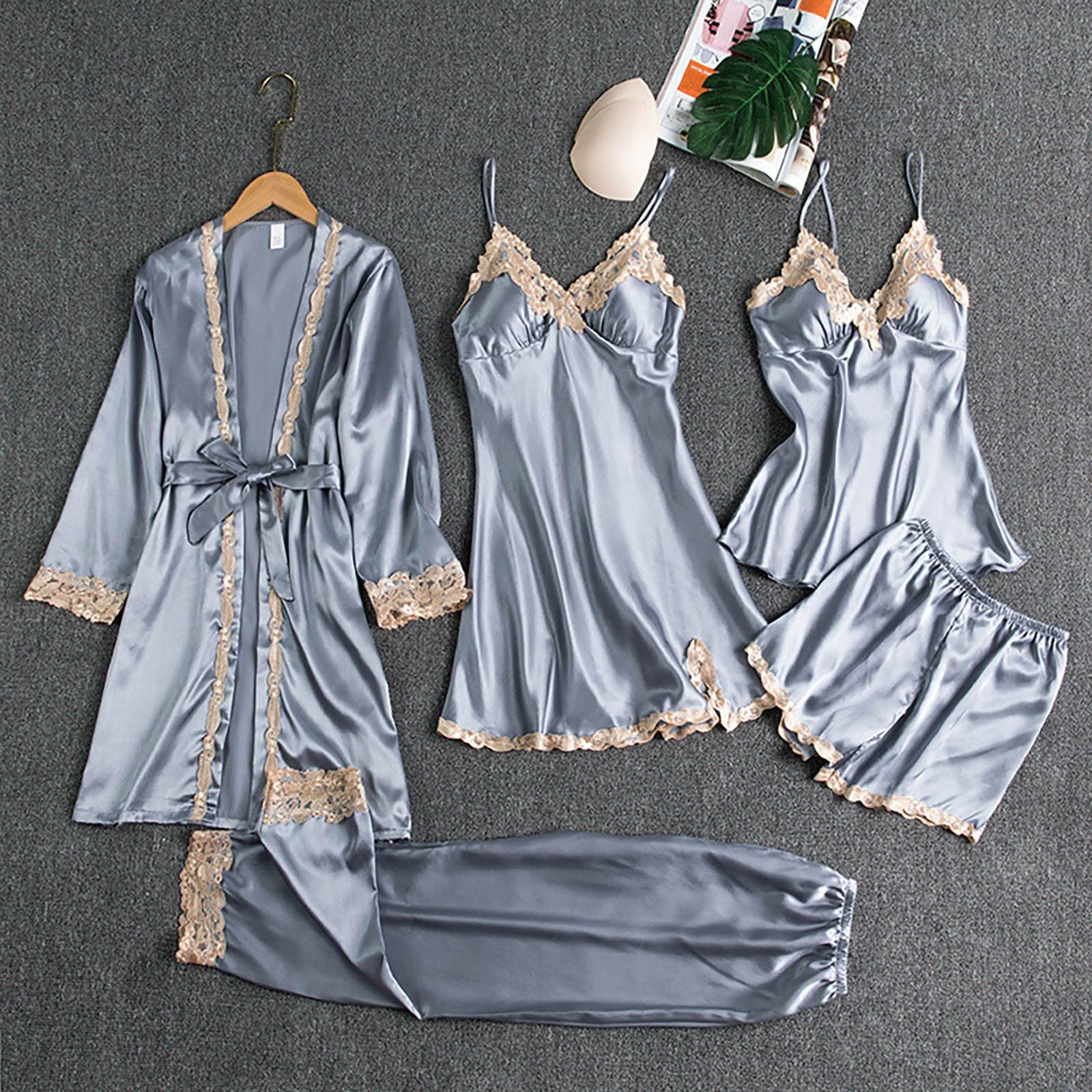 Pigiama allattamento maternità invernale, camicia bianca da donna chic ed elegante | Sleepwear - Pantaloni da pigiama con canottiera, caldi, pijama, pijamas, camicia trascurata