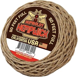 50 Foot Roll Made with Organic Hemp and Pure Beeswax