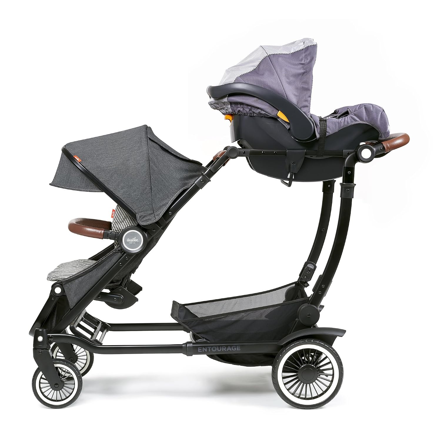 Austlen Baby Co. Entourage Rear Car Seat Adapter, Chicco