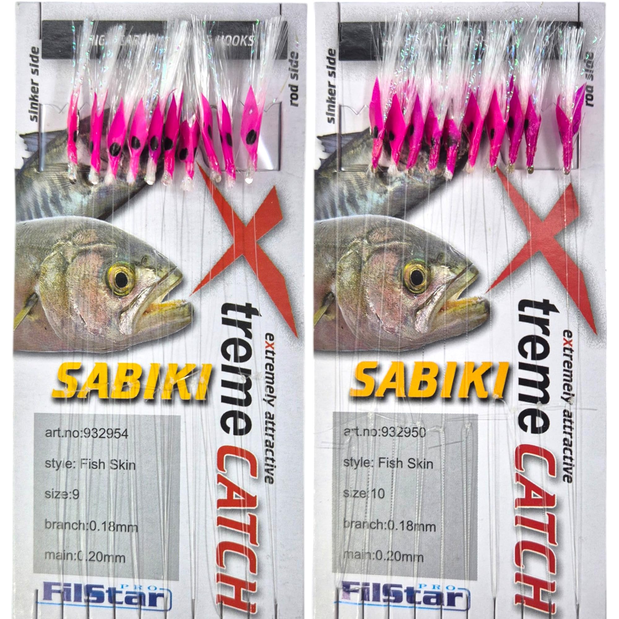 Bas De Ligne Bolentino YUKI R208 Fluorocarbone - Pour Pêche En Bateau