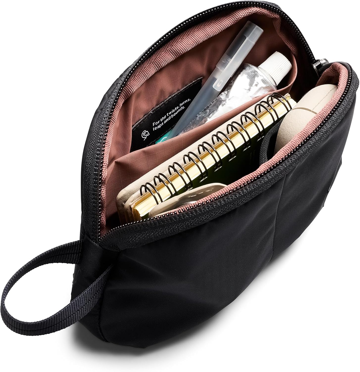 Bellroy Laneway Daily Pouch (Organizer Pouch for Everyday or Travel, with Internal Organization) - Ink