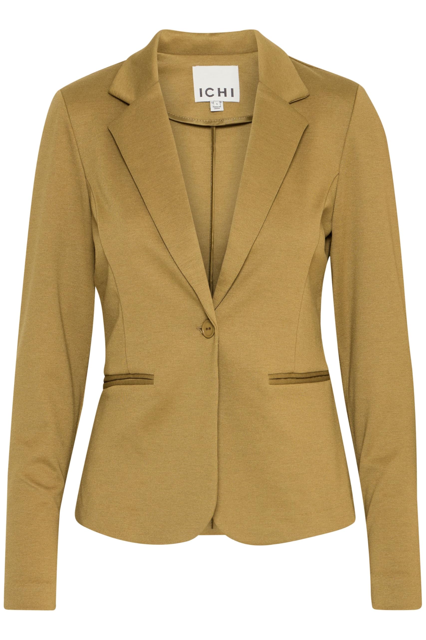 ICHI Women's Ihkate Bl Business Casual Blazer, Green, S