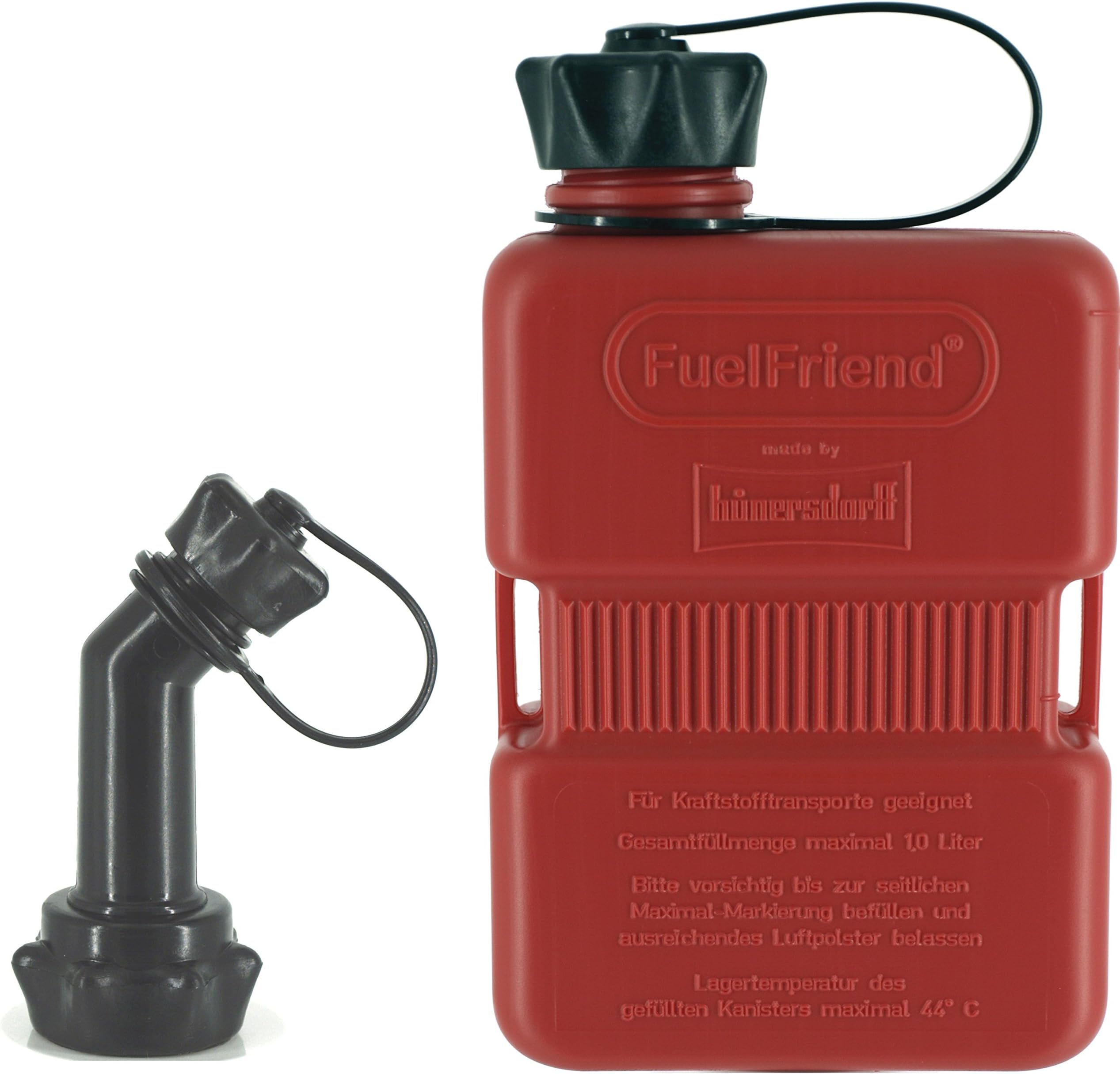 FuelFriend®-PLUS 1.5 Liters - Small Petrol Can Mini Reserve Canister - View #3