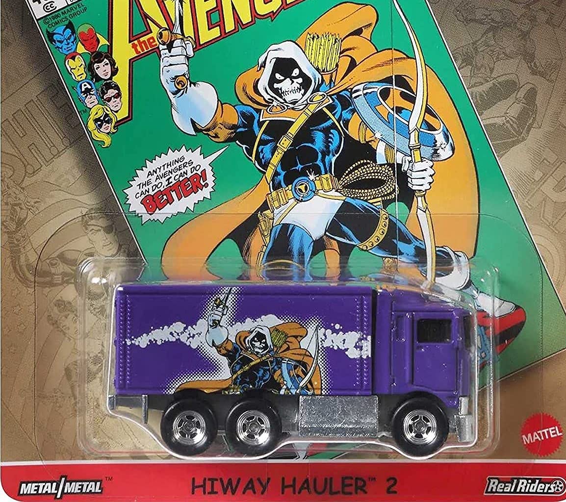 Hot Wheels Hiway Haulter 2, [Purple] Avengers 4/5