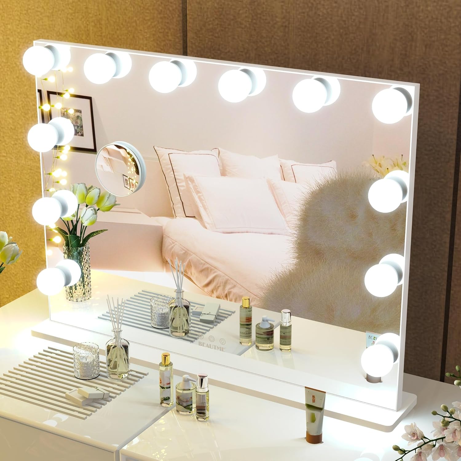 【限定セール】A08新品ドレッサー コンパクト 三色LEDライト女優ミラー 鏡台 限定セール】A08新品ドレッサー コンパクト 三色LEDライト女優ミラー