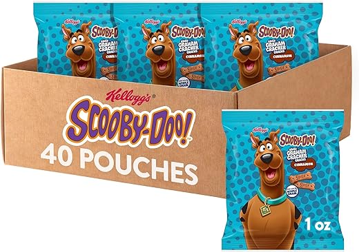 Kellogg's SCOOBY-DOO! Baked Graham Cracker Snacks