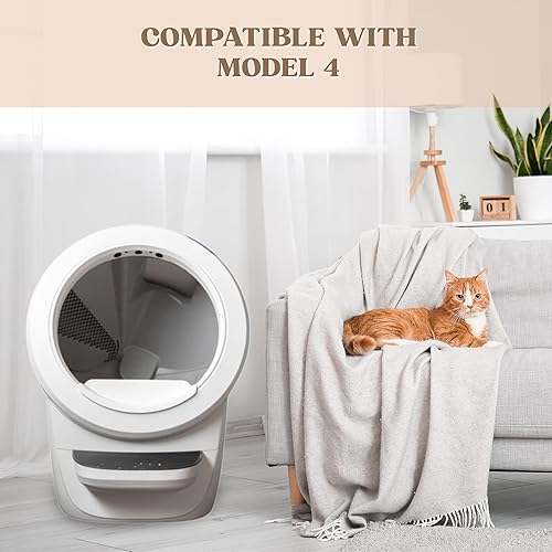 Miniatura 7 de Paquete de 6 filtros de repuesto para robot de arena 4, filtros de carbón activado para caja de arena, filtros de carbón para caja de arena de