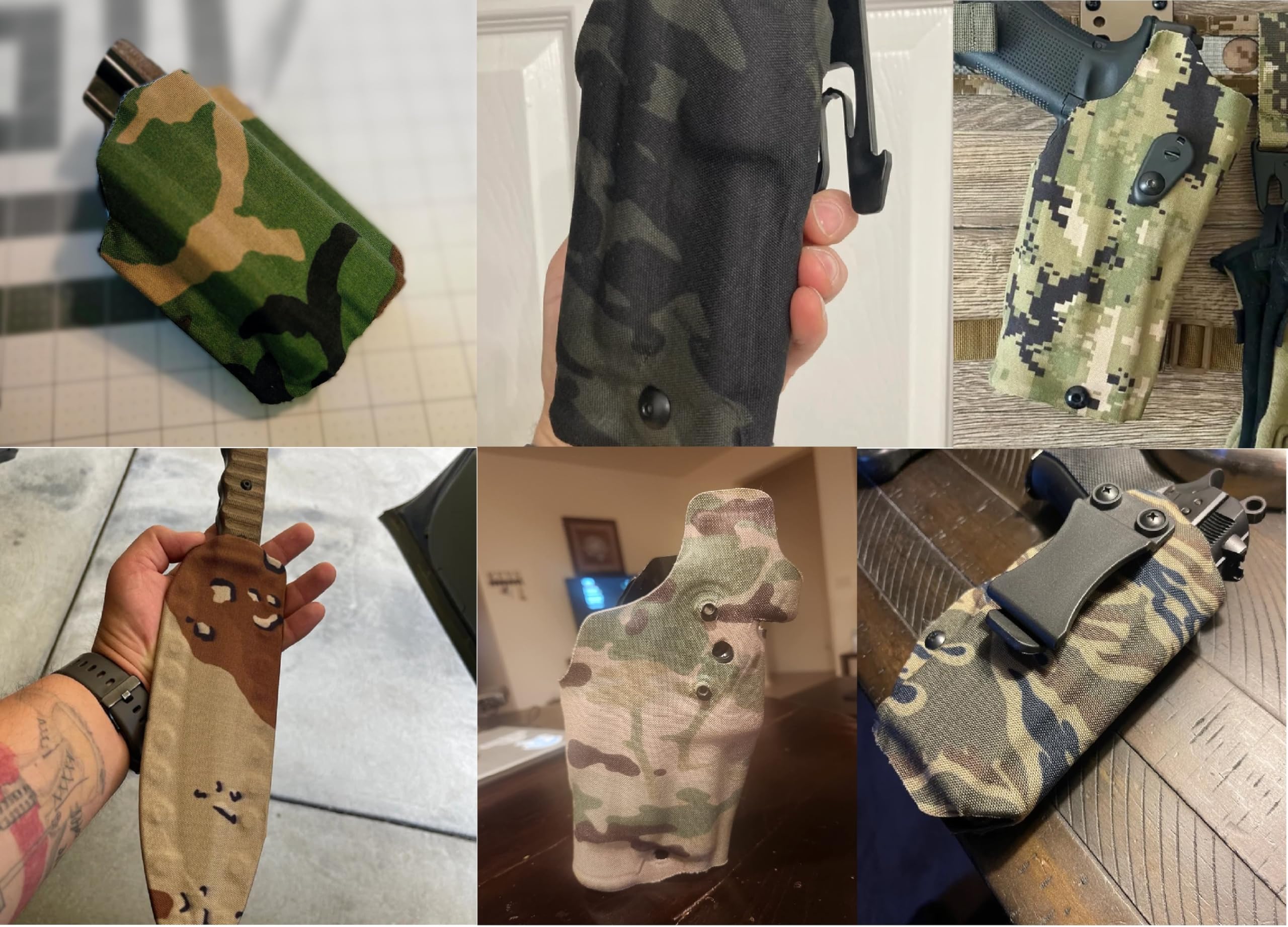 Amazon.com: Dangerfield Arms TackGear Wrap Multicam Cordura