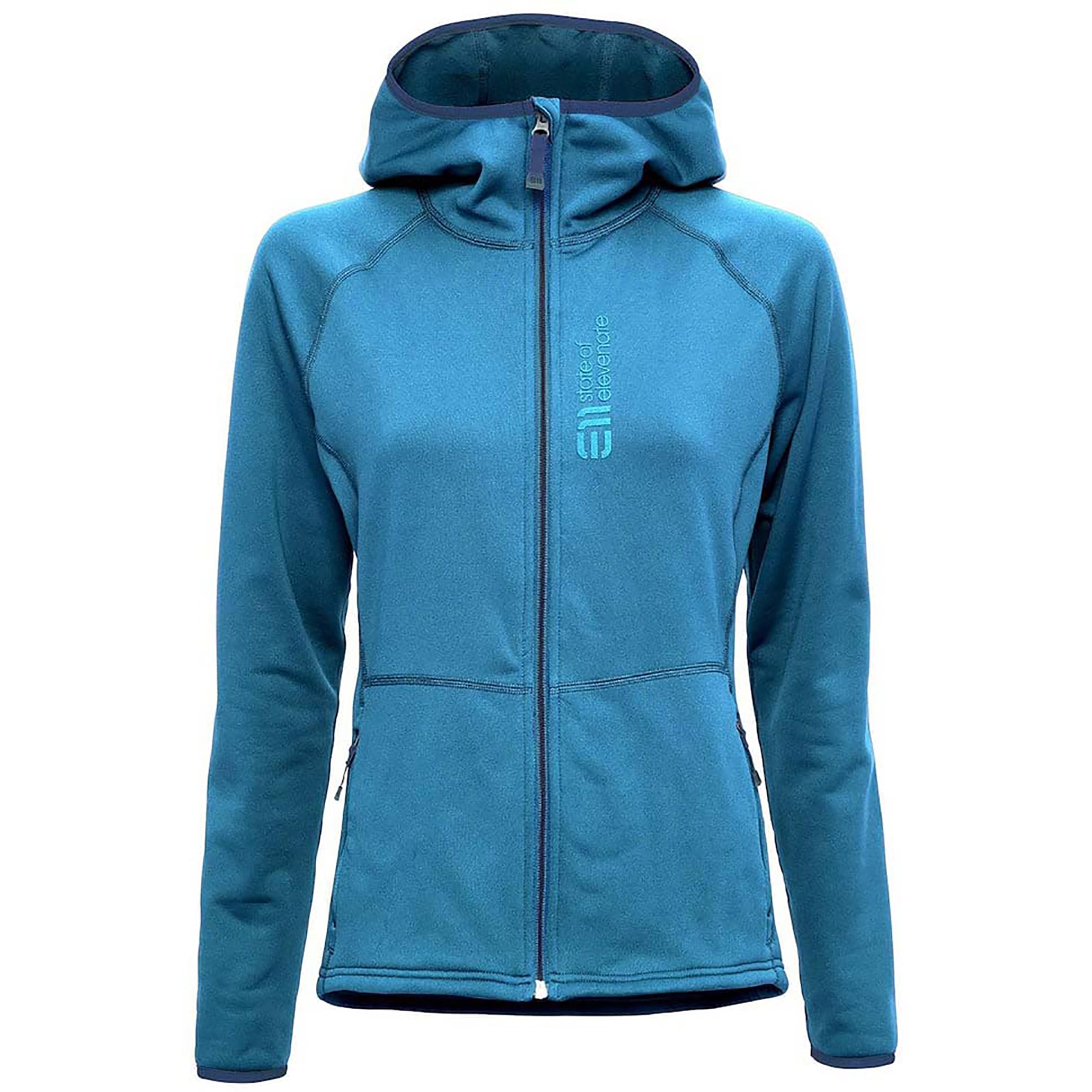 Elevenate Damen Skiers Hoodie Jacke, celestial blue, S