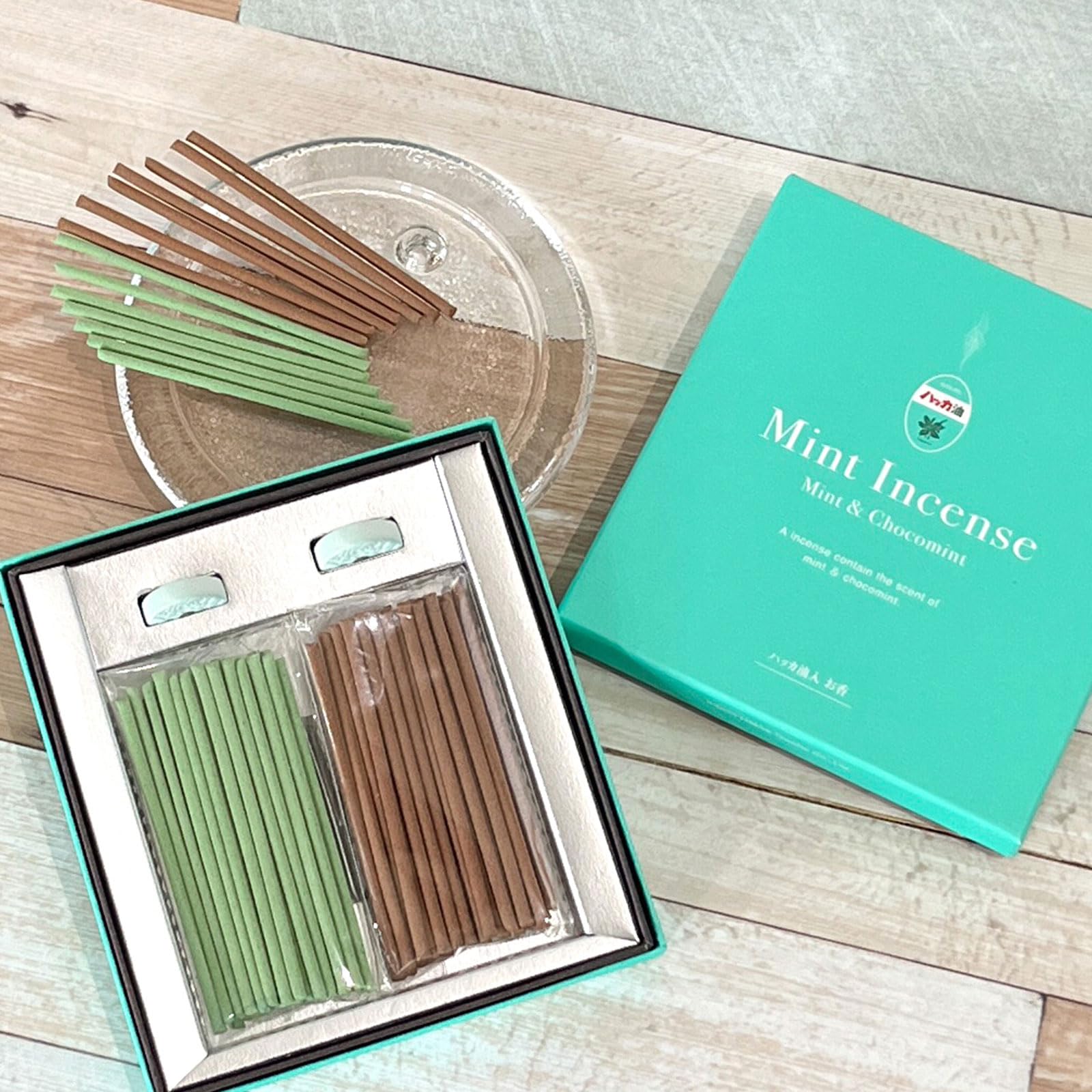 タップミント　ステンレスお香立て magnet 香立 ヘーゼルアラーテ スフィア ガラス （ お香立て