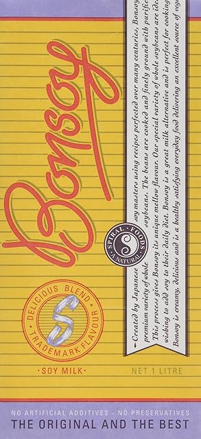 Bonsoy Non Organic Milk 1 Litre (Pack of 6)