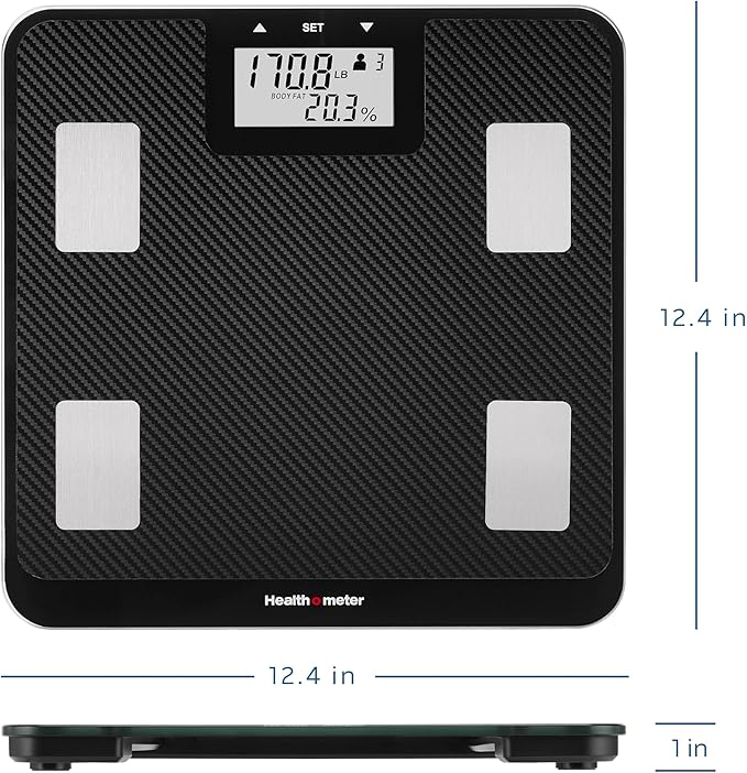 Health o meter Balanza Digital de Composición Corporal 450 lb miniatura 2