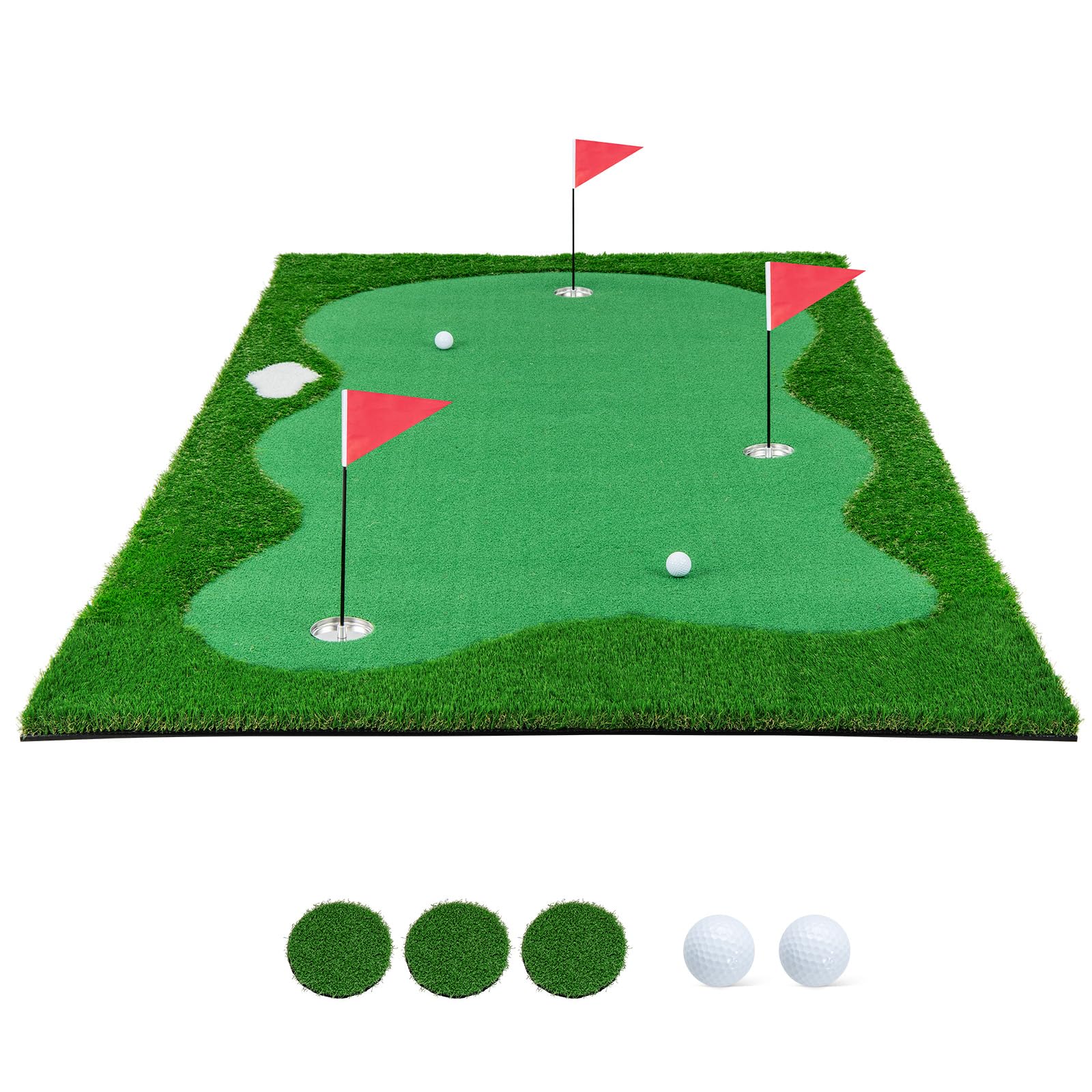 Tangkula Golf Putting Green Mat