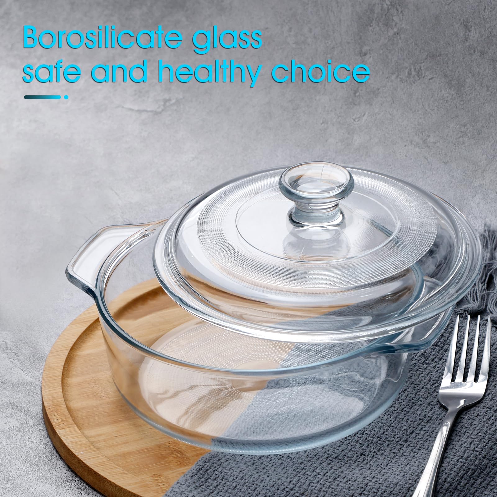 Snapklik.com : NUTRIUPS Mini Glass Casserole Dish