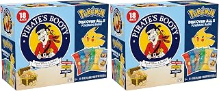 Pokémon Multipack, Aged White Cheddar Cheese Puffs, Gluten-Free, Kids Snacks, 0.5oz (18ct) (Pack of 2)