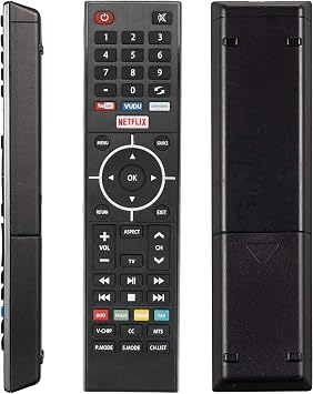 Remote Control Compatible with Element LED LCD Smart TVs ELSJ5017 ELSW3917BF E4SFT5517 E4SFT5017 E4STA5017