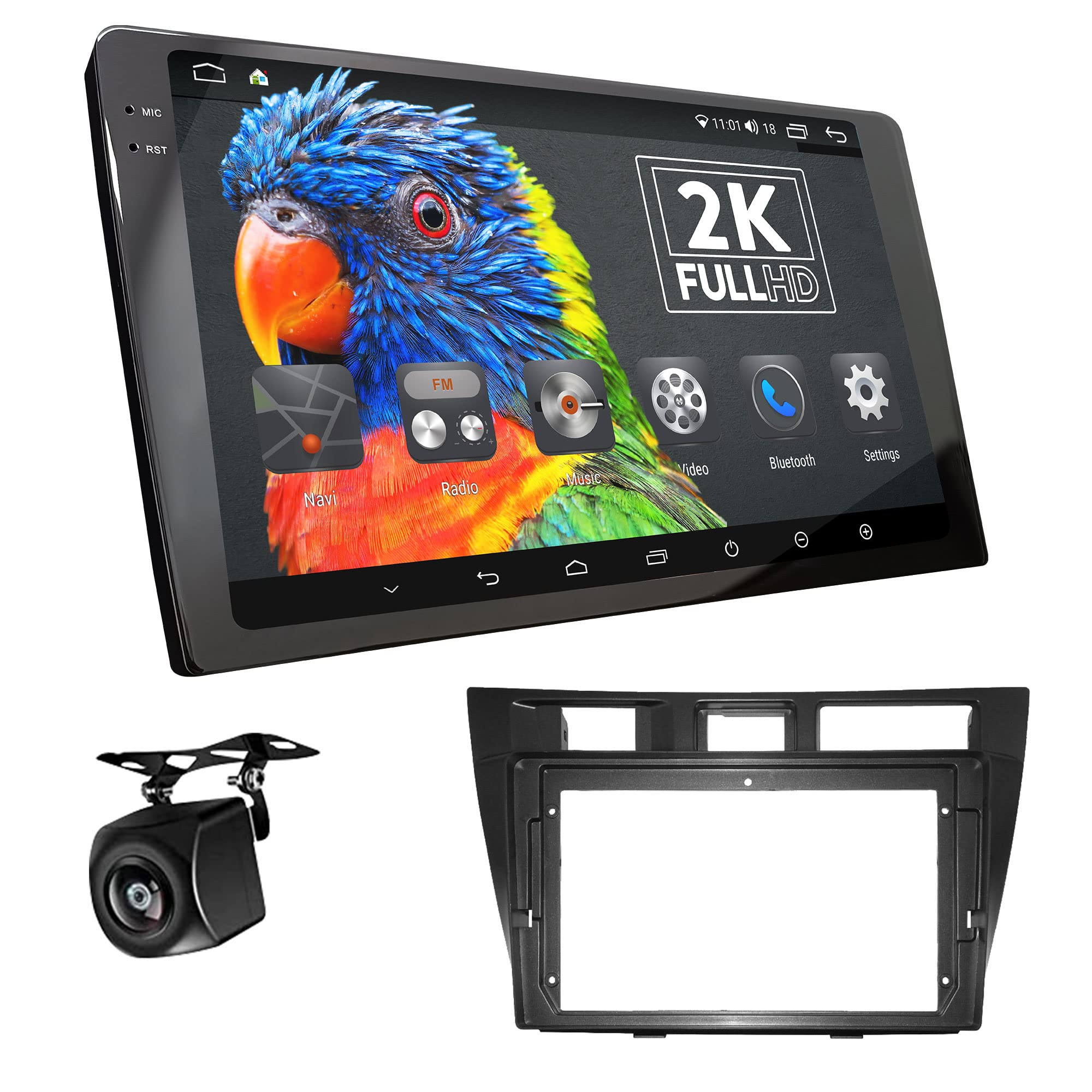 UGAR Compatible for TOYOTA Mark II (JZX110) 2000-2004; Verossa 2001-2004 9 Inch Android 13 DSP 8GB+128GB DAB+ Car Radio 2K Full HD Touch Screen GPS Navigation