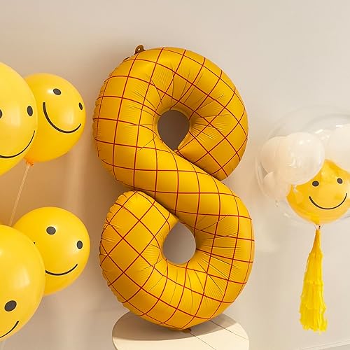 Vista 121 de 40" Macaron purple Number Balloons Helium Foil Mylar Balloon Birthday Party banquet Decoration 9