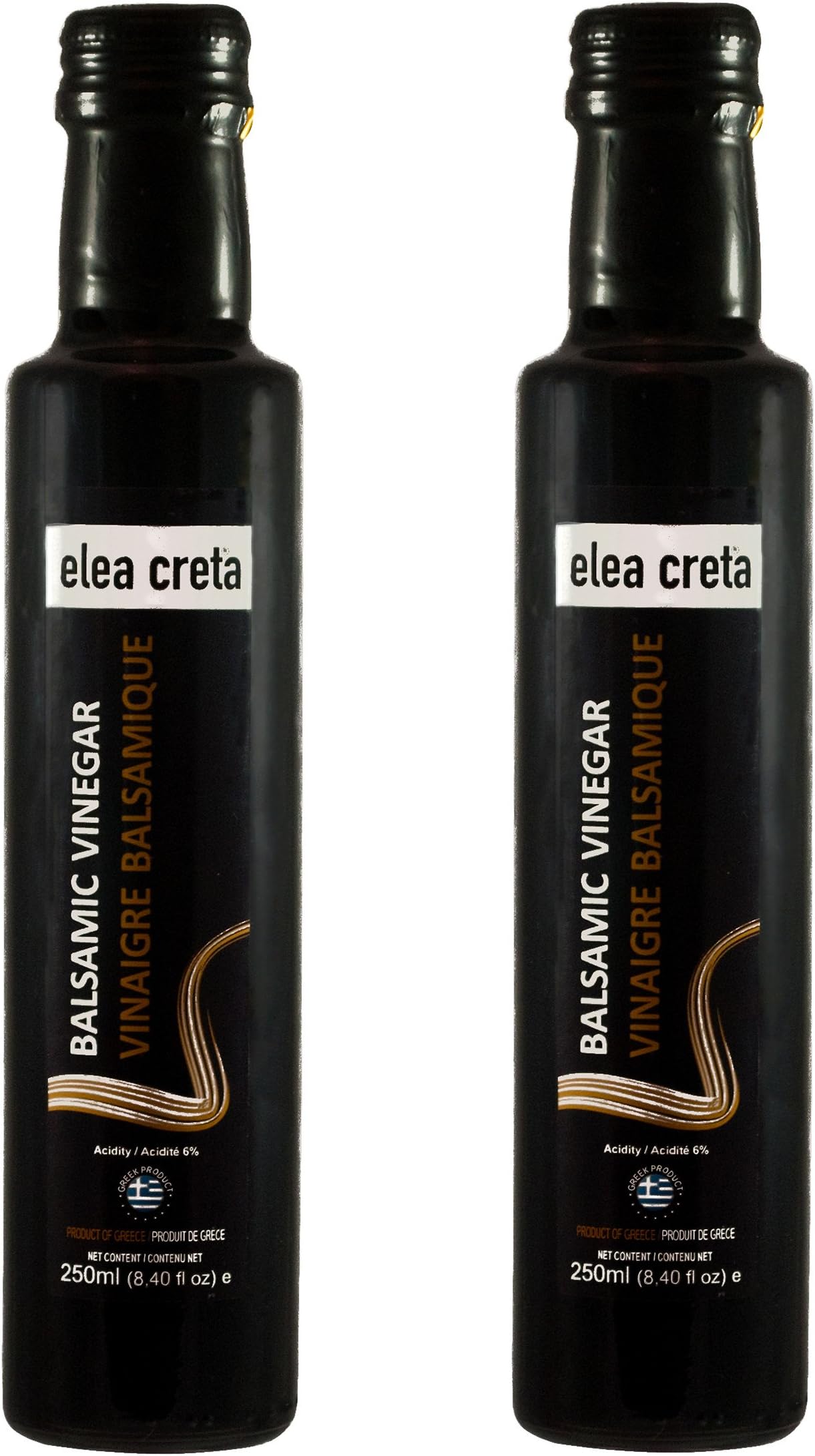 Elea Creta Greek Balsamic Vinegar 500ml Glass Bottle