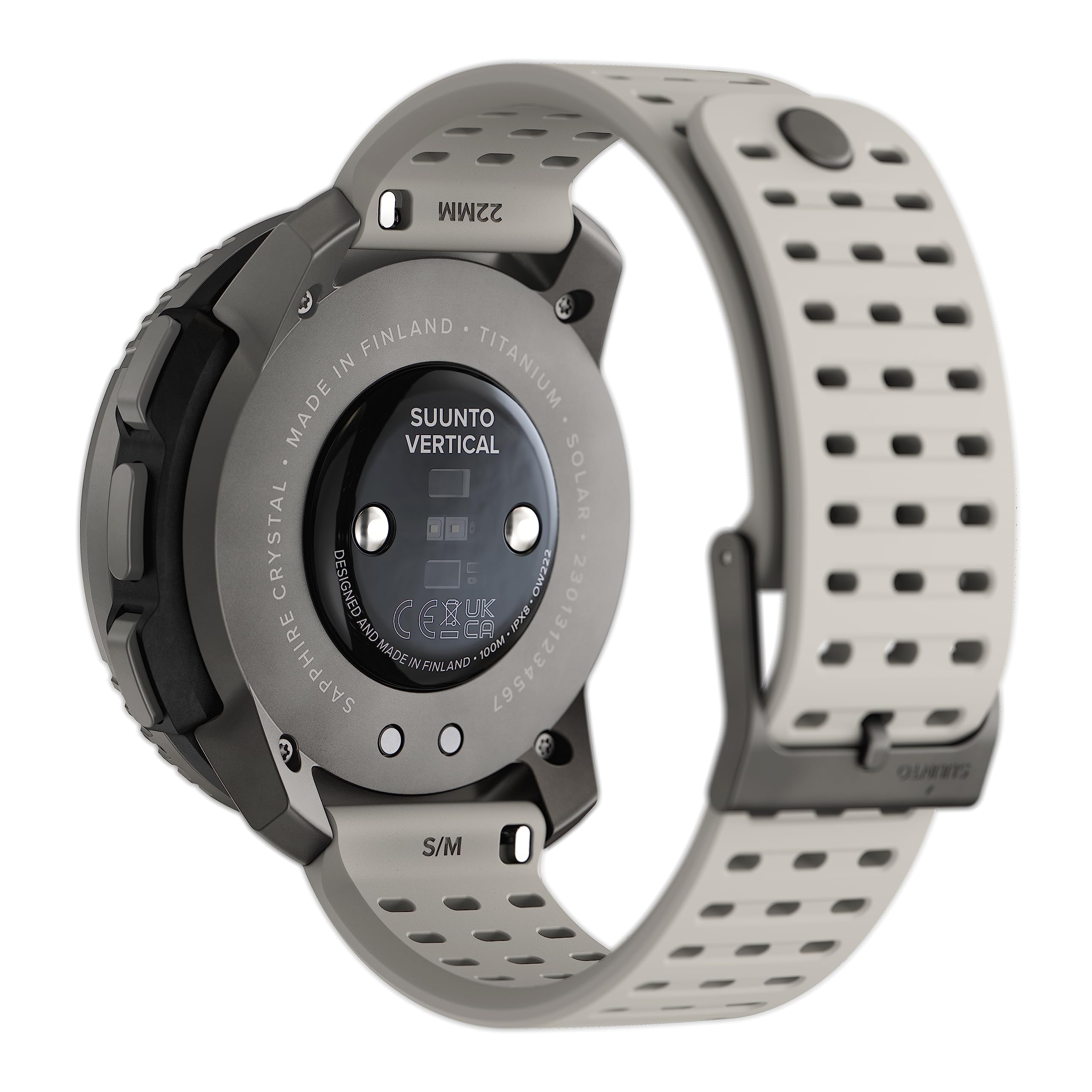 SUUNTO Vertical Zegarek sportowy GPS, ładowanie słoneczne z 95+ trybami | Mapy offline, 60 dni pracy na baterii, podwójne pasmo GNSS, wyprawy i treningi w terenie, aplikacja SUUNTO