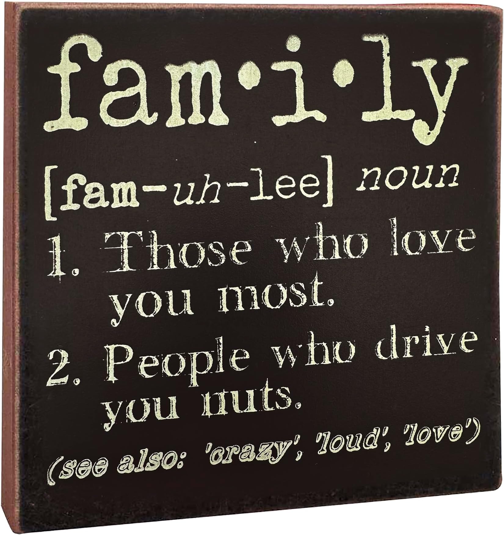 Family Definition Sign