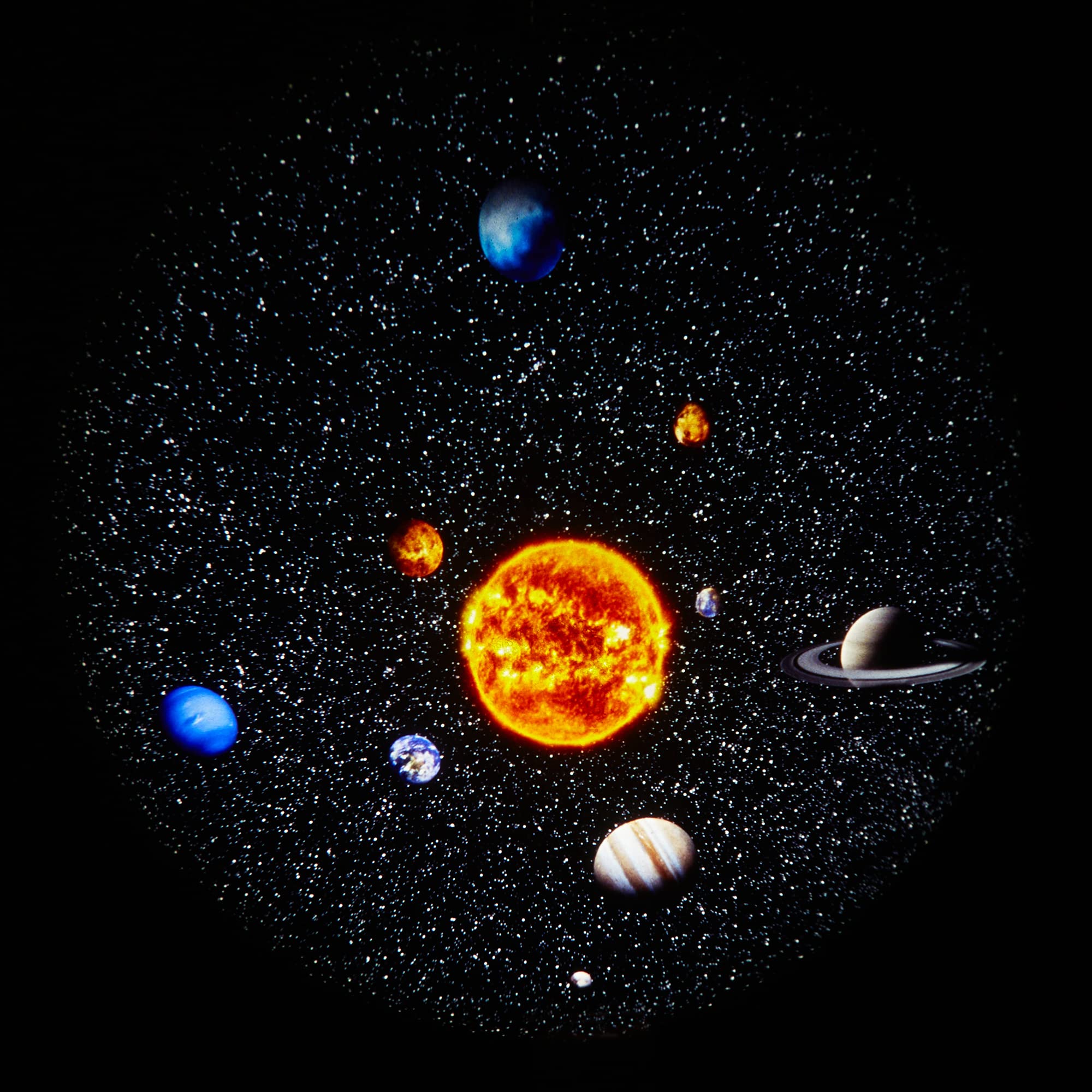 LaViewSolar System Disc Without Milky Way Star Projector is Perfect for Kids Birthday Gift,Christmas Gift,Galaxy Projector for Bedroom,Night Light for Kids Baby Nursery,Ceiling,Room Decor